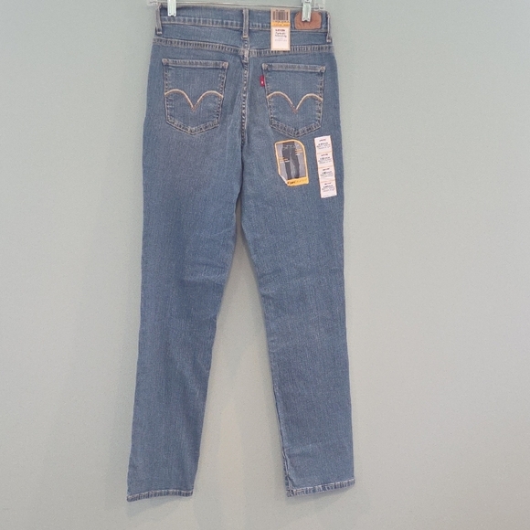 Levi's Perfectly Slimming Straight Leg 512 Jeans Size 4 Medium New With Tags - Picture 6 of 14